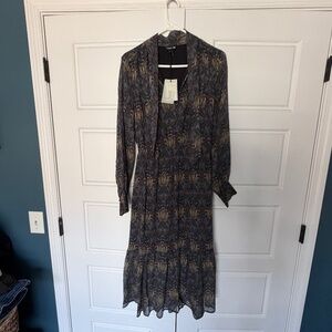 Paige silk Morris & Company dress size medium